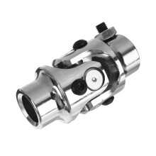 Neue 3/4 Rundglatt X 3/4–36 Spline Chrom Universelles Lenksäulen-Gelenk