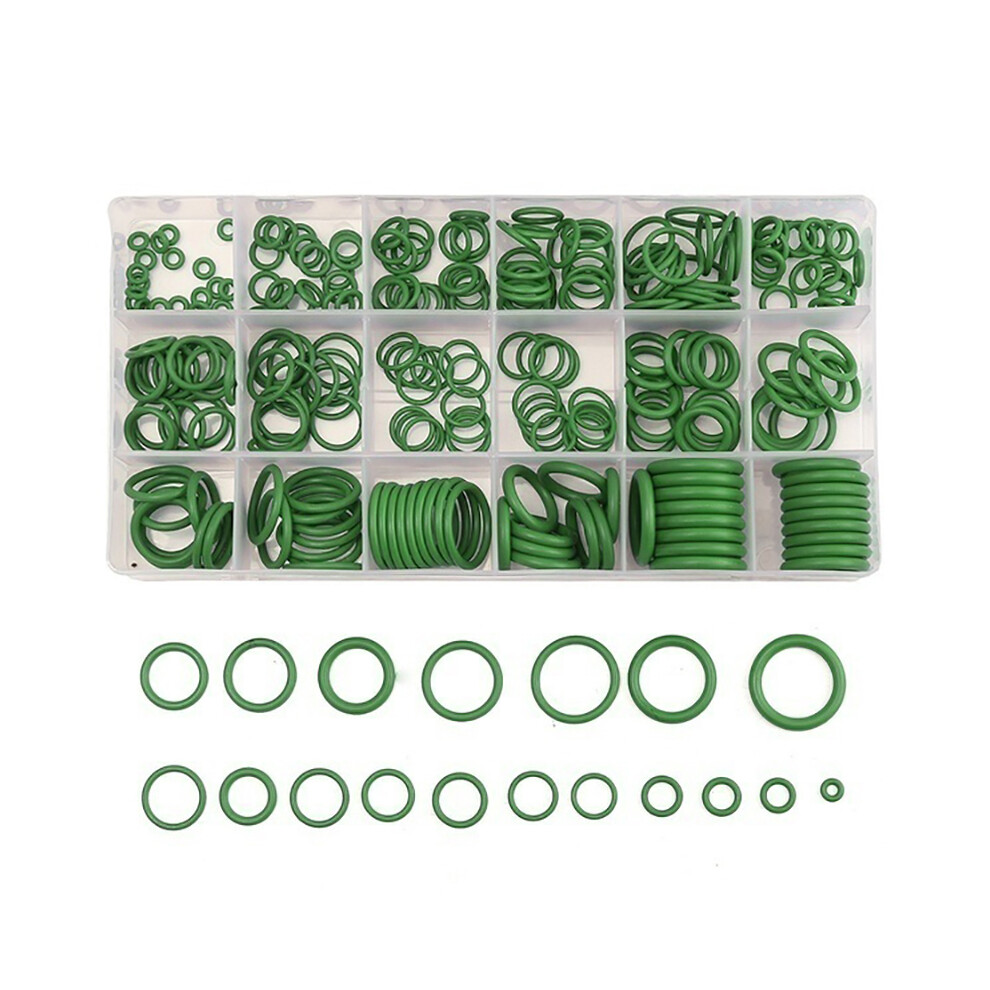 New 270Pcs Rubber O Ring Kit Metric Grommet Seal Plumbing Garage O-Ring Assortment 762179059950