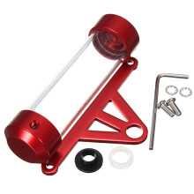 Metal Tax Disc Tube Holder For Motor Bike Scooter Motorcycle Waterproof