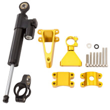 Nieuwe Motorfiets Richtingsstabilisator Demper Montagebeugelset Veiligheidscontrole Omgekeerd Voor Honda CBR600 CBR 600 F4I 2001 - 2007