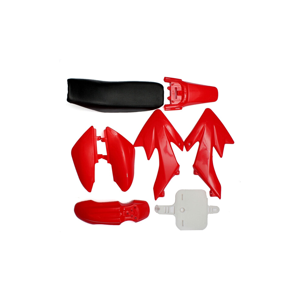 New 50Cc 110Cc 125Cc 140Cc Plastic 4-Stroke Crf50 Pit Bike Set Mudguard Seat 762179087335