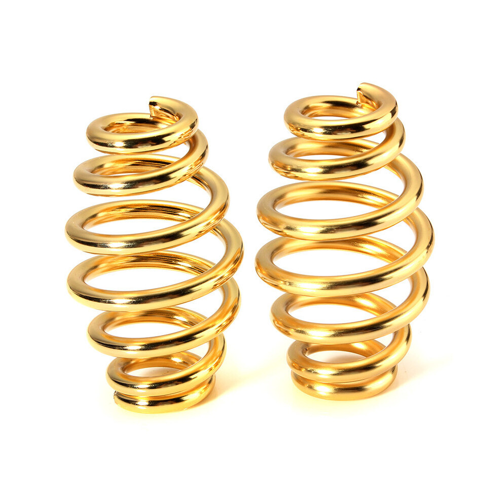3 Inch Steel Solo Seat Spring For Harley Custom Motorcycle Chopper Bobber Softail 762179045571
