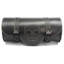 Neue Motorradsatteltasche aus PU-Leder schwarze Satteltasche für Werkzeuge für Harley