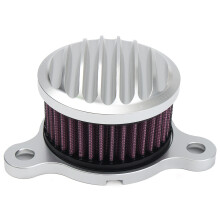 Neues Luftreiniger-Einlassfilter-System aus Aluminium für Harley Davidson 91–16 Chrom