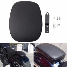 Uusi takarivin matkustajan istuimen pehmuste Harley Sportster XL1200 883 musta