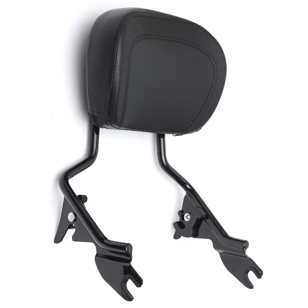 Detachable Backrest Sissy Bar For Harley Touring Street Glide Road King 2009-2017 2013 762179058090