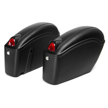Neue 26 l Hartschalenkoffer Matt Schwarz Universelle Hartseitentaschen für Honda/Suzuki/Kawasaki