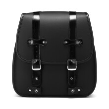Moottoripyörän PU-nahkainen vasemman puolen satulalaukku Harley Davidson 883 35 x 35 x 18 cm