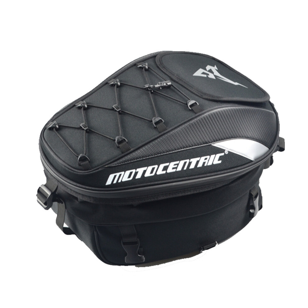 New Motocentric Motorcycle Motocross Racing Pu Bags Cycling Helmet Luggage Big Capacity Saddlebags 762179095385