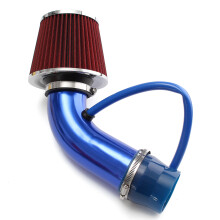New 3inch 75mm Universal Short Racing High Flow Air Intake Kit Pipe + Filter + Clamp