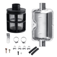 Neuer Luftfilter Auspuff Schalldämpfer Rohrschellen-Kit für Ebespacher Diesel