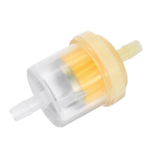 Nuovo Filtro Carburante Gas Benzina Diesel Inline Universale per Moto Scooter Quad Bici