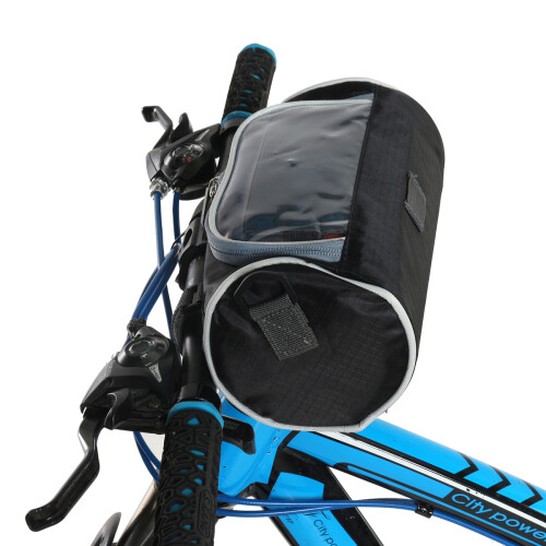 New 2.5L Motorcycle Bicycle Front Fork Handlebar Bag Storage Phone Container 1