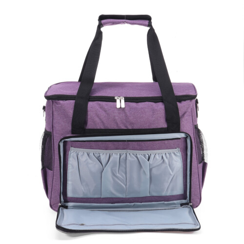 Nuova borsa da viaggio impermeabile per macchina da cucire portatile con spallacci. 1