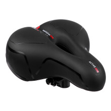 Novo Selim de Bicicleta MTB Confortável Extra Largo para o Bum Almofada Macia e Desportiva