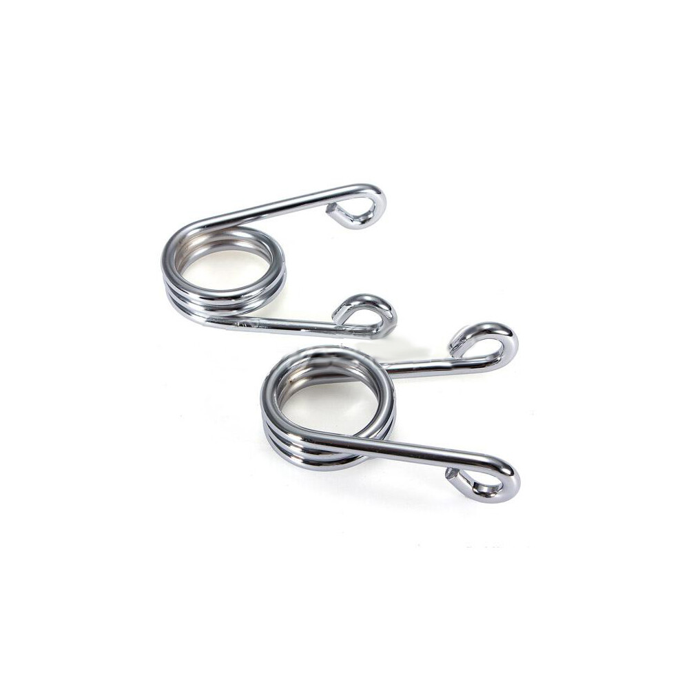 2X Chrome Torsion Solo Mounts Seat Springs For Chopper Harley Bobber 762179034001