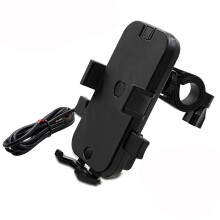 Novo suporte de guidão para carregador USB dual 12V 2. 1A suporte para telefone GPS com fecho automático universal para motocicleta bicicleta e