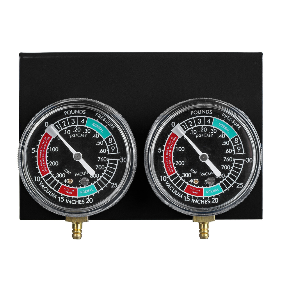 New 2Pcs Set Motorcycle Carb Carburettor Fuel Vacuum Gauge Balancer 2 / 4 Cylinder Tool 762179071310