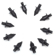 Neue 10 Stück 6 mm Kunststoff-Riegel Verkleidung Trim Panel Befestigungsclips für Honda Yamaha