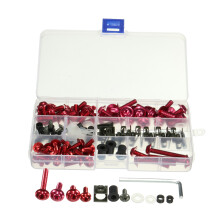 Neues 150-teiliges Motorrad Sportbike Verkleidungsschrauben-Kit Karosseriebefestigungen Clip-Schrauben-Set