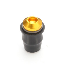 Neue 10 Stück Motorrad M5 15mm Windschild Verkleidung Mutter Schraube Gold
