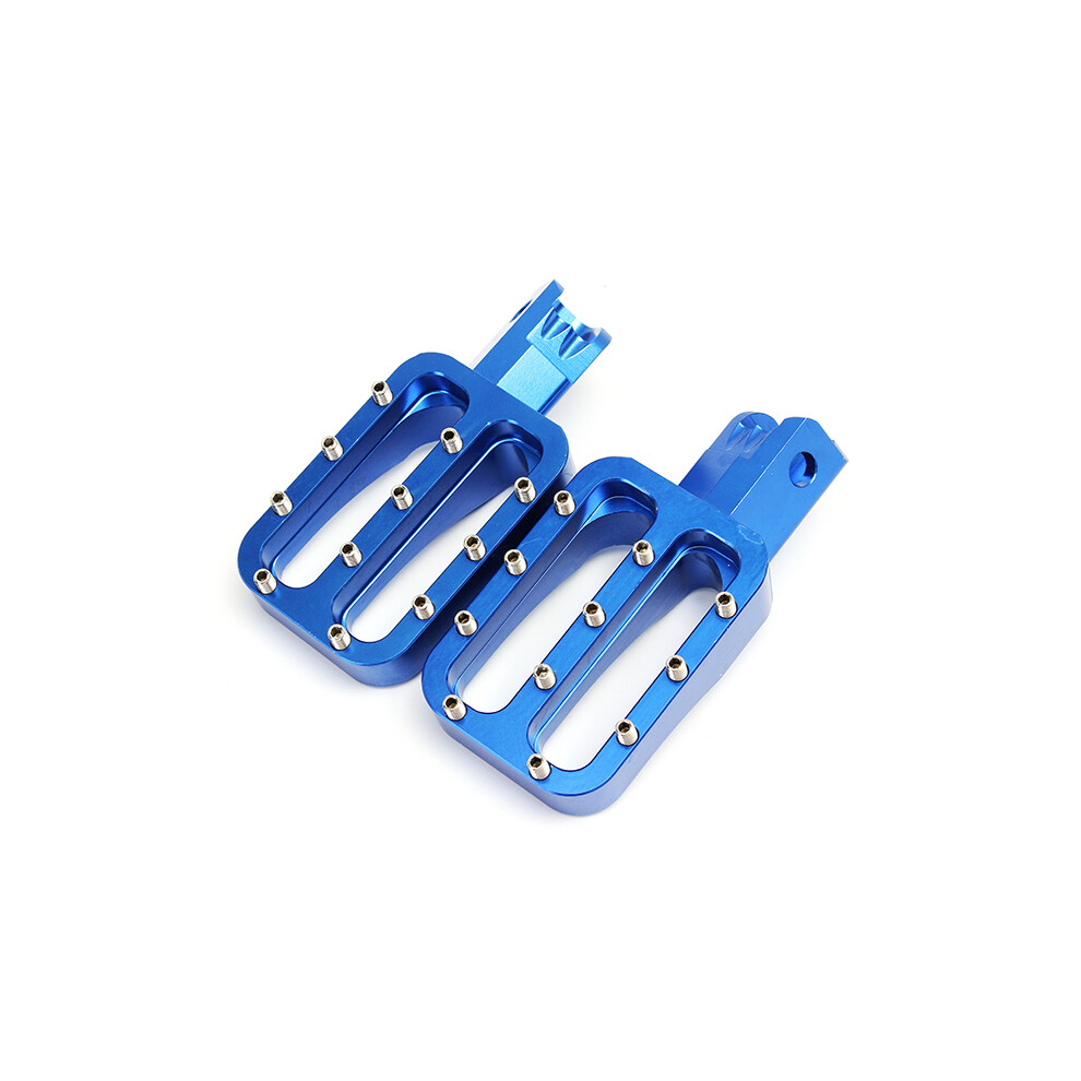 New Bike Foot Pegs Motorcycle Pedals Treadles Footrest Foot Peg Universal Aluminum Alloy 762179077589