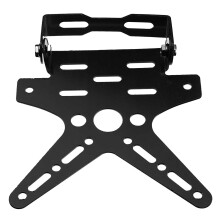 Nieuwe Motorfiets Kentekenplaathouder van Aluminiumlegering Verstelbare Nummerplaathouder