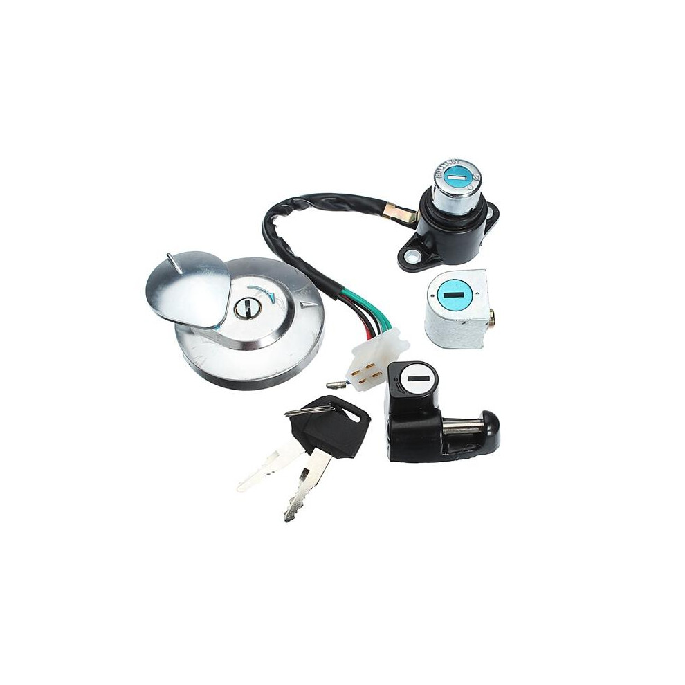 New Ignition Switch Cap Lock Set With 2 Keys For 95-99 Honda Cmx250 Rebel Ca125 762179074007