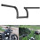 Novo guidão Z-Bar de metal com manípulo de 7/8 polegadas universal para motocicleta e scooter 1