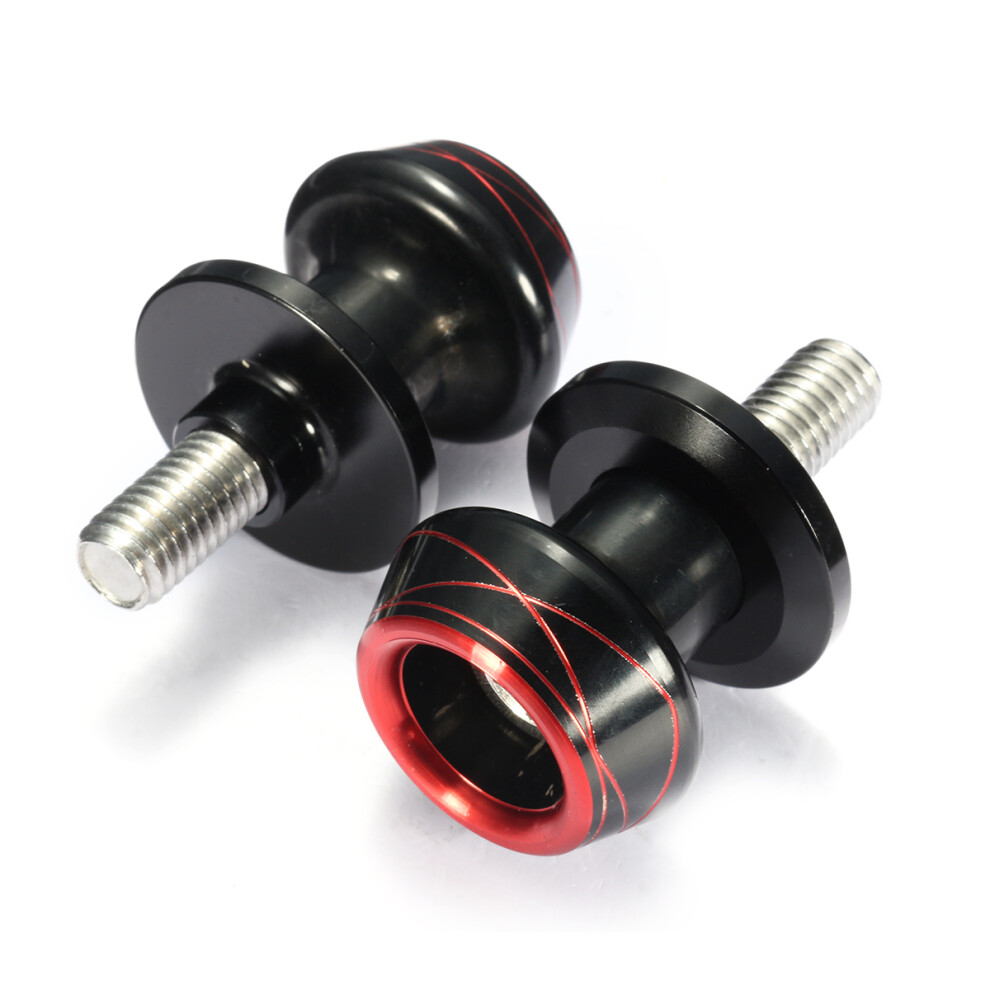 10Mm Swing Arm Sliders Spools Motorcycle Cnc Aluminum Paddocks Bobbins Green/Blue/Silver 762179047728