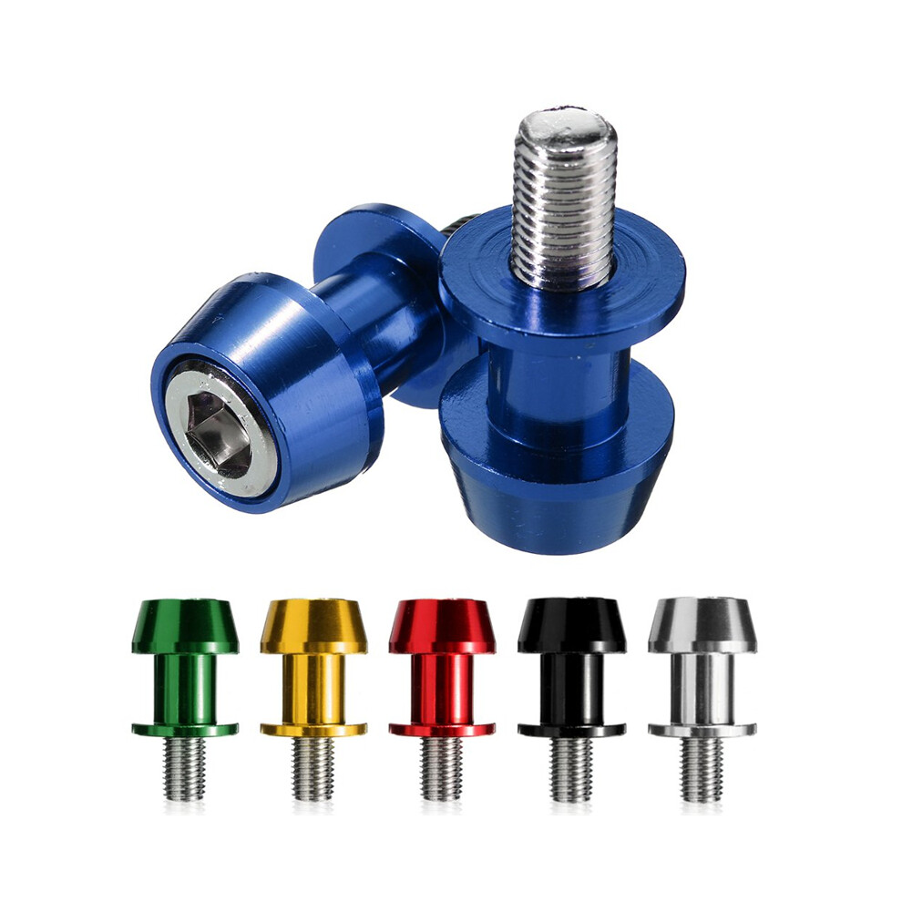 10Mm Motorcycle Aluminum Cnc Swing Arm Spools Sliders Stand Bobbins For Yamaha/Honda/Suzuki/Kawasaki 762179030126