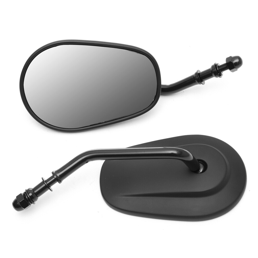 New 8Mm Rear View Side Mirror Fits For Harley Davidson Sportster Touring Xl 883 762179087779