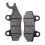 Front+Rear Brake Pads For Kawasaki EX 250 R Ninja (2008-2012) EX 300 (2013-2016) 1