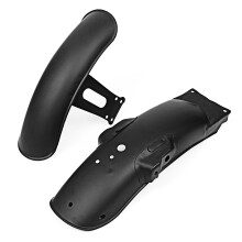 Neue schwarze/silberne Metall-Motorrad-Hinter- und Vorderkotflügelabdeckung für CG125 Retro-Modifikation