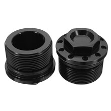 New Motocycle Black Anodized Fork Tube Cap Bolt For Harley Sportster 1200 883 XL 1987-2016