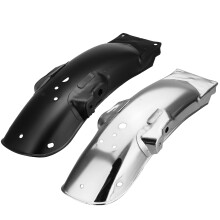 Neuer Motorrad-Spritzschutz Hinterradschutz Sand für Honda CG125 Schwarz Chrom