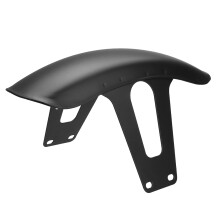 Neuer Motorrad-Vorderkotflügel für Honda CG125 CM125 Schwarz Chrom