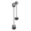 New Motorcycle Front & Rear Axle Fork Crash Sliders Wheel Protector 4