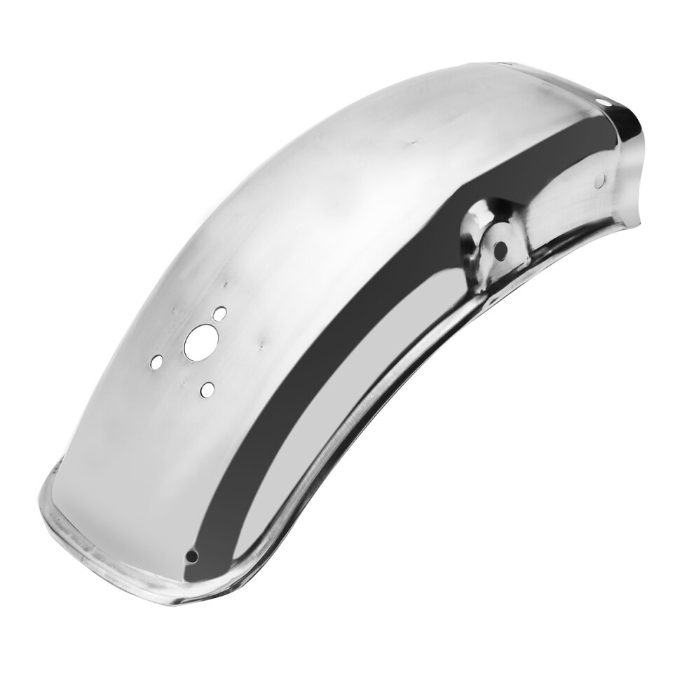 New 42.5Cm Chrome Steel Motorcycle Rear Mudguard Guard Fender For Suzuki Gn125 Gn250 762179069195