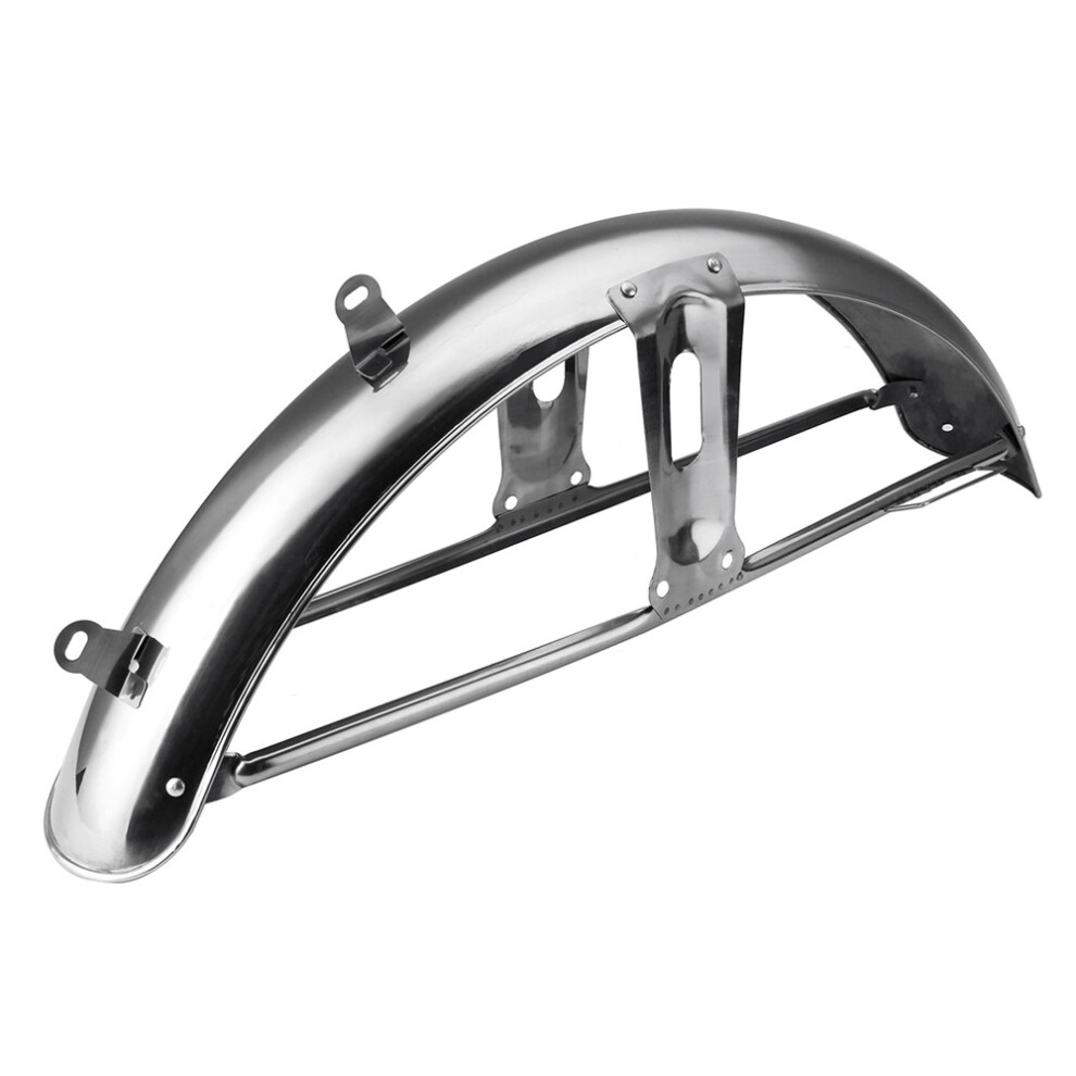 Motorcycle Front Mudguard Fender License Plate Frame For Honda S90 Cs90 Cg125 762179048152