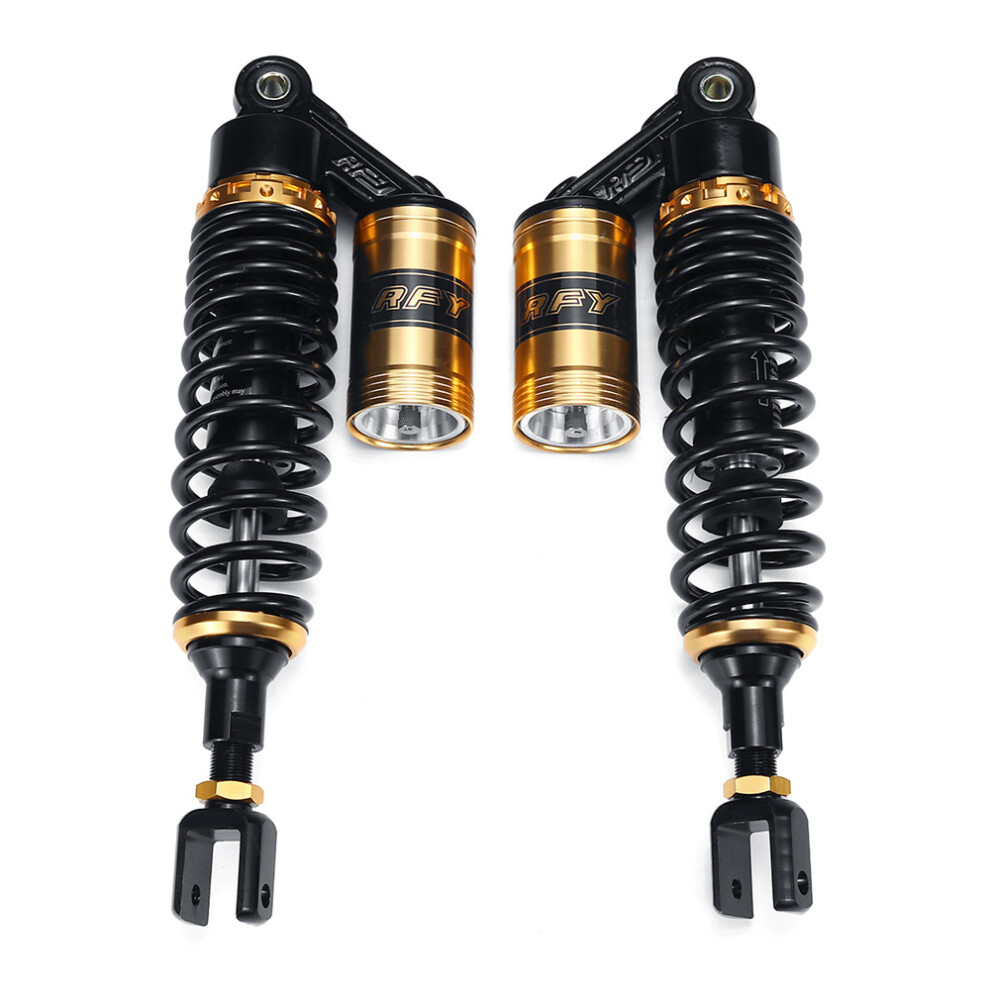 Pair 15 380Mm Motorcycle Rear Air Shock Absorber Suspension For Honda Yamaha" 762179057499