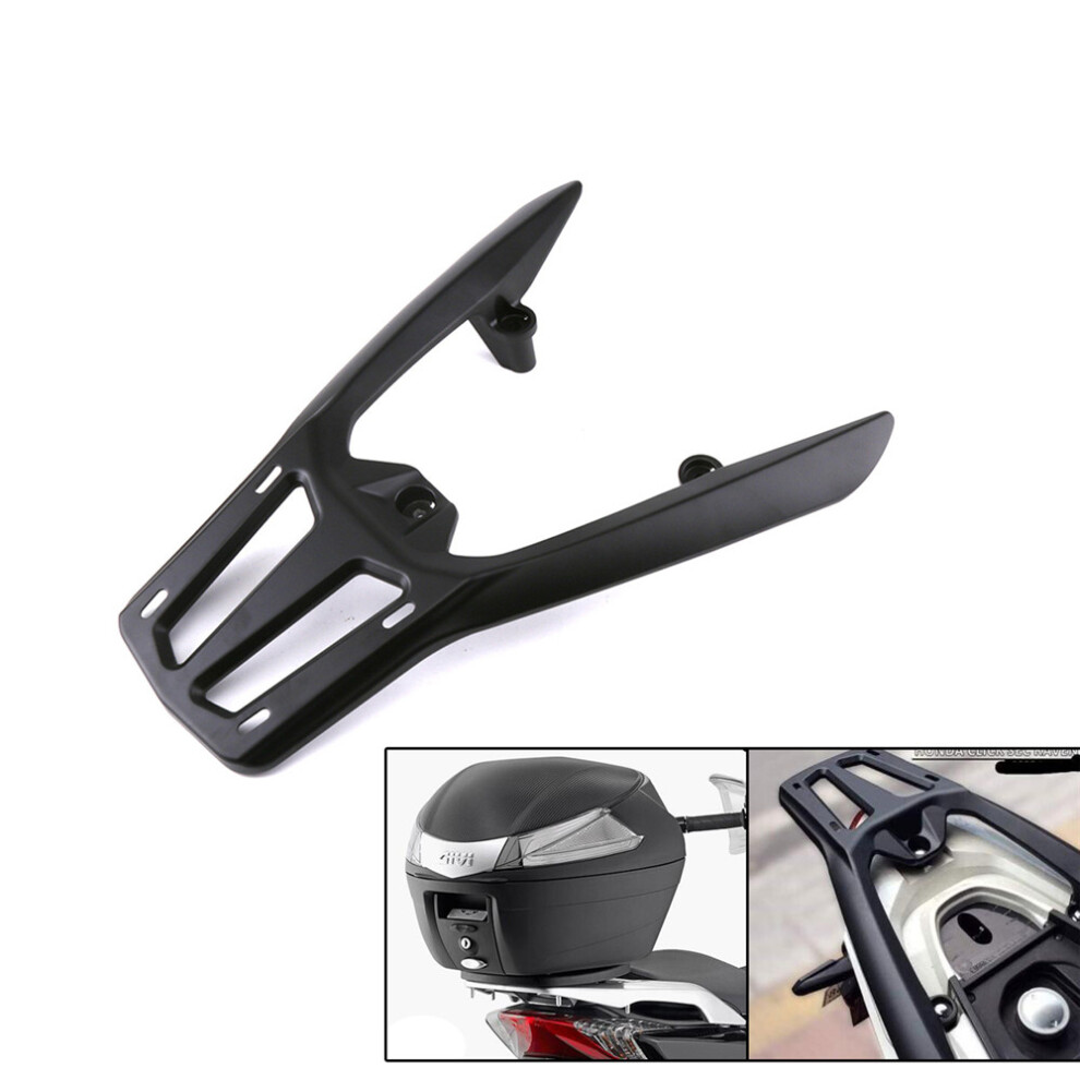 New Motorcycle Cnc Aluminum Alloy Bike Rear Luggage Rack Cargo Holder Shelf Bracket For Honda Click 125I 150I Vario 125 150 Black 762179095071