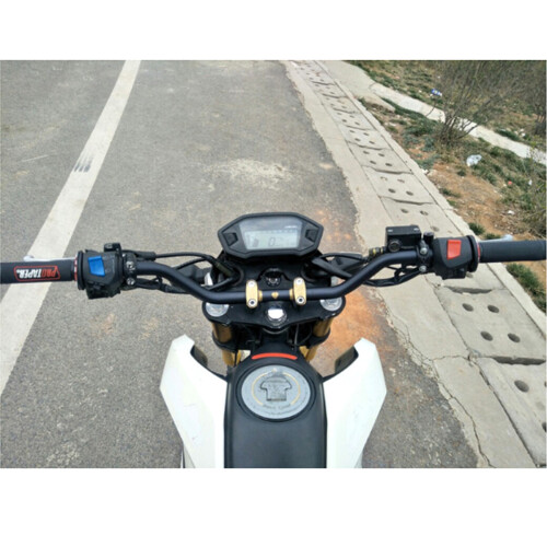 Novas Guidões de 7/8 Polegadas 22mm em Alumínio para Motocicleta Off Road Dirt Pit Bike 1