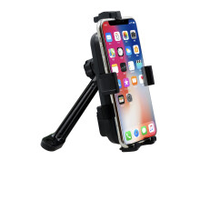 Neuer CS-344B2 Handyhalter 360-Grad-Drehständer für Motorrad-Rückspiegelhalter für 4''-6. 5'' Smartphones
