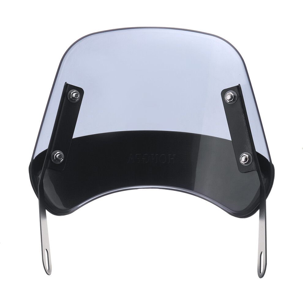 New Windshield Windscreen 5Inch & 7Inch Round Headlight For Honda/Suzuki/Yamaha 762179071556
