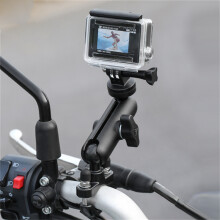 Nuova telecamera da moto per esterni, registratore di guida, supporto fisso per auto anti-scivolo e resistente agli urti, telecamera multifunzion