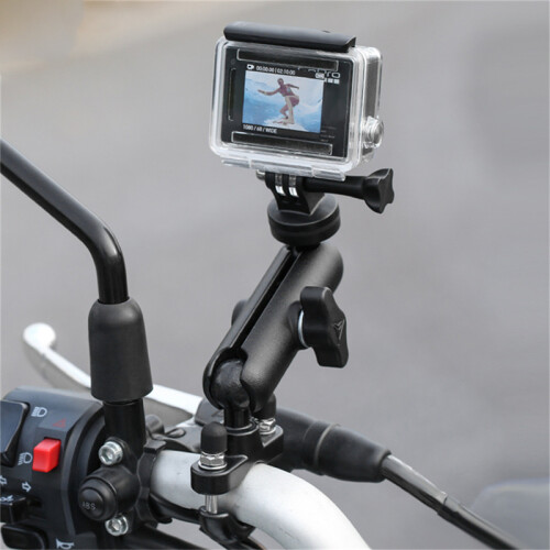 Motorcycle Outdoor Riding Driving Camera Recorder Multi-function Camera Rod Anti-skid Shockproof Car Fixed Bracket