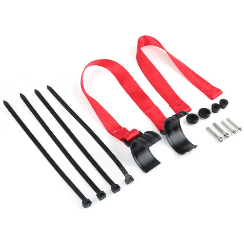 New Adjustable Front Motorcycle Rescue Strap Pull Sling Belt Leashes Bike Emergency 2