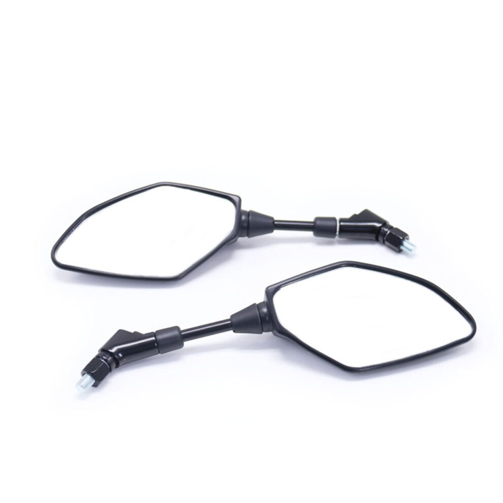 New Pair Rear View Mirrors Universal For Suzuki/Honda/Kawasaki/Bmw/Yamaha Mt-03/Mt-07/Mt-09/Mt-10 Motorcycle 762179084297