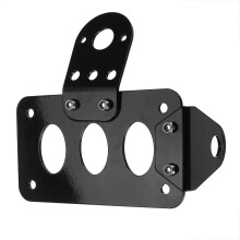 Nieuwe Universele Motorfiets 7/8'' 22 mm Kentekenhouder Metalen Kentekenbeugel